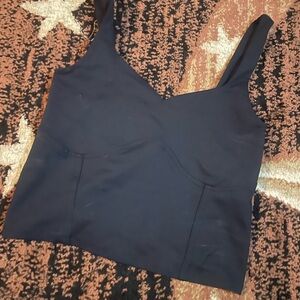 Abercrombie & Fitch Black Tank Top